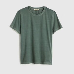 Madewell Cool Cypress Green Tee Size Medium NWT Crewneck Short Sleeve T-Shirt